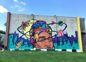 mural in Baltimore