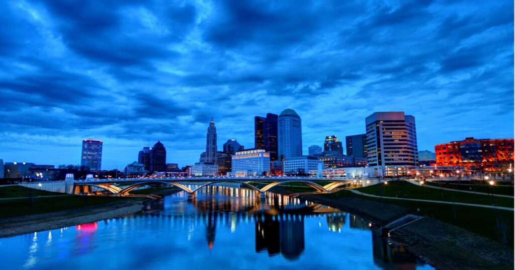 columbus cityscape