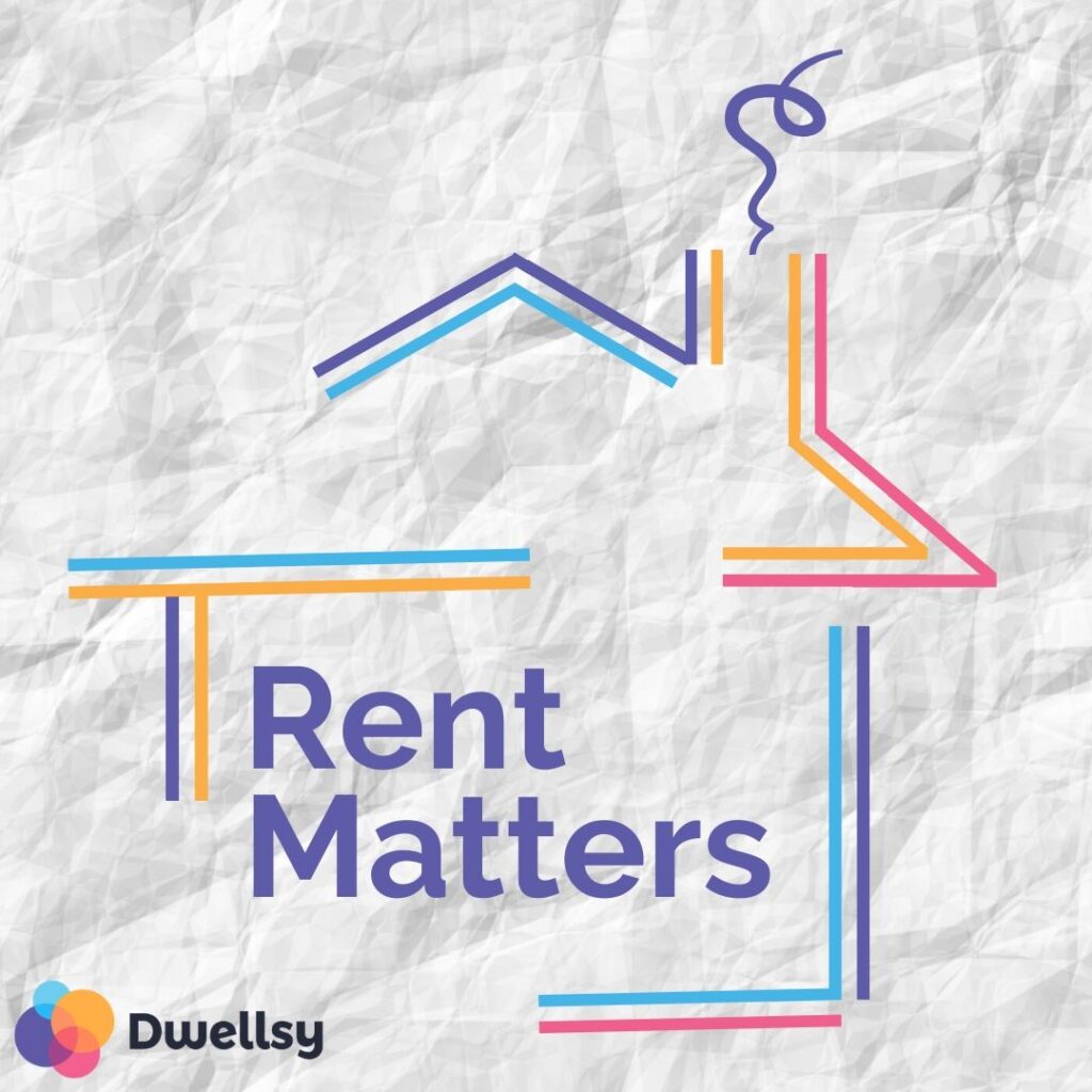 rent matters logo on paper